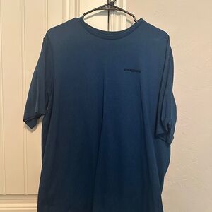 Patagonia Men's Deep Blue Short Sleeve Tee